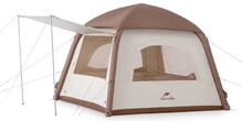 Трехместная палатка надувная Naturehike CNH23ZP12002 (бежевая) (6976023923401)