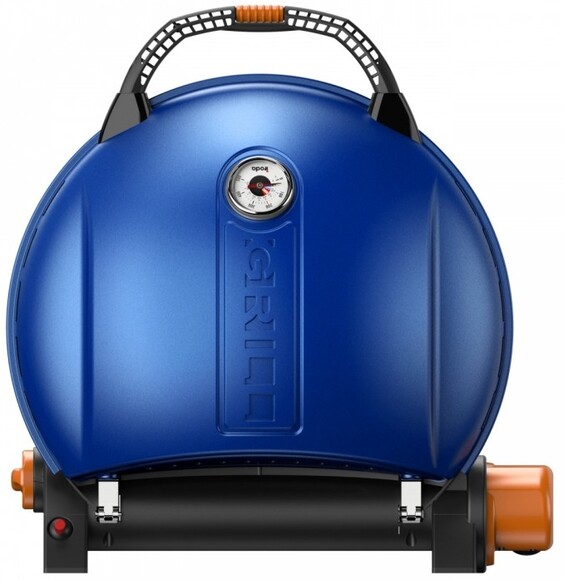 Портативний переносний газовий гриль O-GRILL 900, синій + шланг у подарунок! (o-grill_900_blue) фото 2