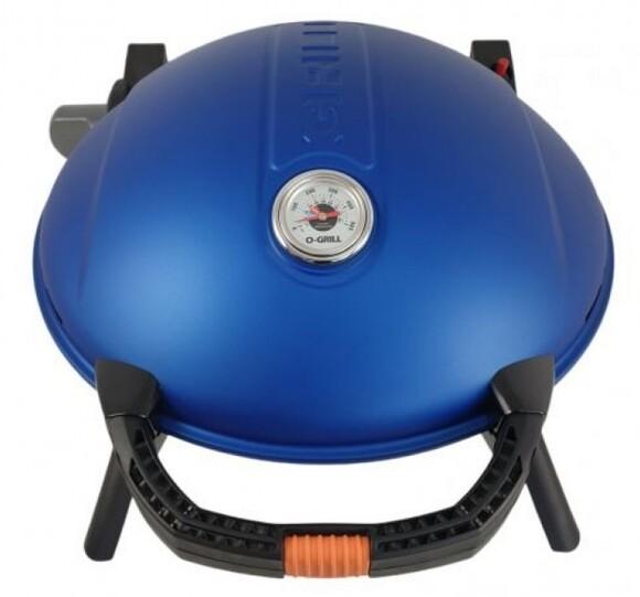 Портативний переносний газовий гриль O-GRILL 900, синій + шланг у подарунок! (o-grill_900_blue) фото 4