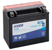 Акумулятор EXIDE ETX20HL-BS AGM, 18Ah/270A