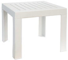 Стол для шезлонга Papatya Suda, белый (00-00004348)