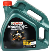 Моторна олива Castrol Magnatec Stop-Start 5W-30, SN/CF, А3/В4, 4 л (20-MGSSB4N-4X4L)