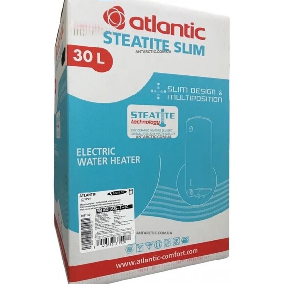 Бойлер Atlantic Steatite Slim VM 030 D325-2-BC (8311521) изображение 6