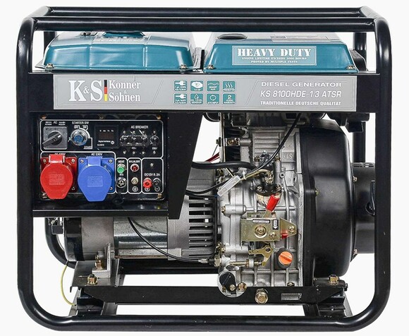 Дизельний генератор Konner&Sohnen KS 8100HDE-1/3 ATSR (EURO V) фото 2