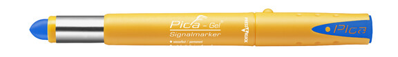 Водо-жаро устойчивый маркер PICA GEL Signalmarker синий с подвесом (8081/SB) изображение 2