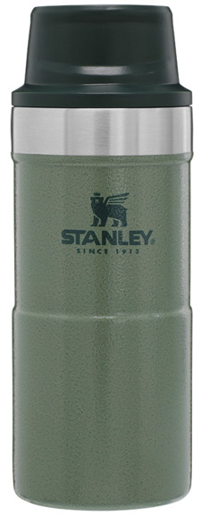 Термокухоль Stanley Classic Trigger-action Hammertone Green 0.35 л (6939236348119)