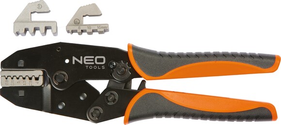 Кліщі Neo Tools для обтиску телефонних наконечників 0,5-16 мм 2 (22-6 AWG)  (01-506) фото 2