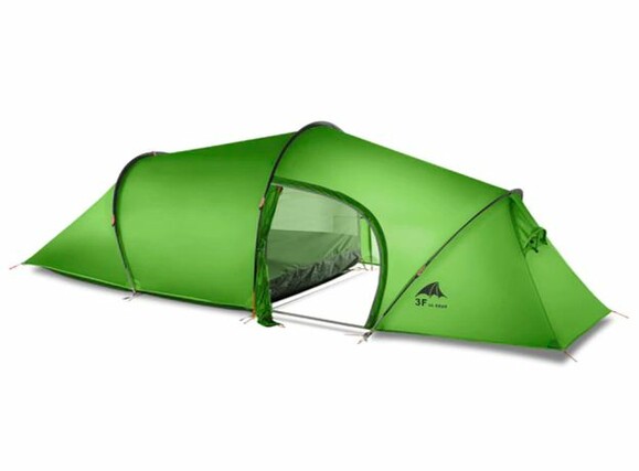 Палатка 3F UL Gear двухместная Taihang 2 210T 3 season темно-зеленая (2210T3S) изображение 4