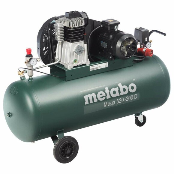 Компрессор Metabo Mega 520-200 D (601541000) изображение 2