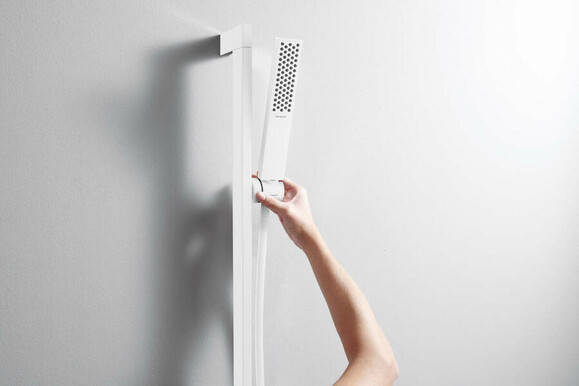 Ручной душ HANSGROHE Pulsify E EcoSmart, белый матовый (24320700) изображение 7
