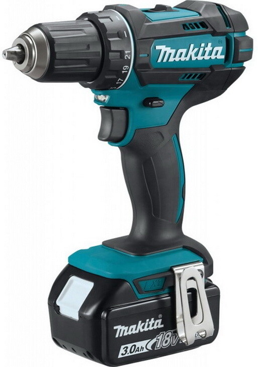 

Аккумуляторный дрель-шуруповерт Makita LXT DDF482RFE