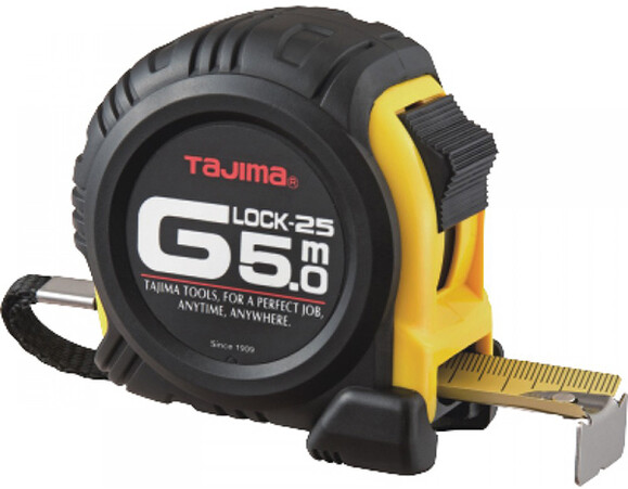 Рулетка TAJIMA G-LOCK G5P50MY (GL25-50EB-EUR)