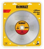 Диск пильный DeWALT 305х30мм 80 зубов (для нержавеющей стали) (DT1925)