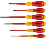 Набор отверток диэлектрических Wiha SoftFinish VDE, 6 шт. (W35389)
