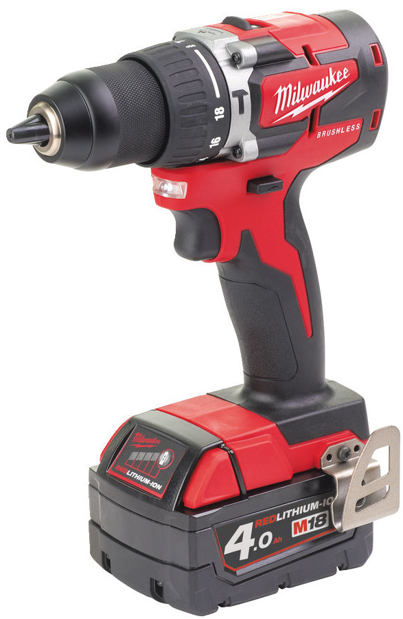 

Аккумуляторная ударная дрель-шуруповерт Milwaukee M18 CBLPD-402C (4933464537)