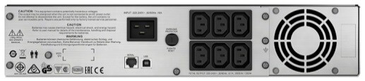 Джерело безперебійного живлення APC Smart-UPS C RM 2000VA LCD (SMC2000I-2U) фото 4