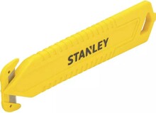 Ніж двосторонній для різання упаковки, безпечний 10 шт. Stanley (STHT10359-1)