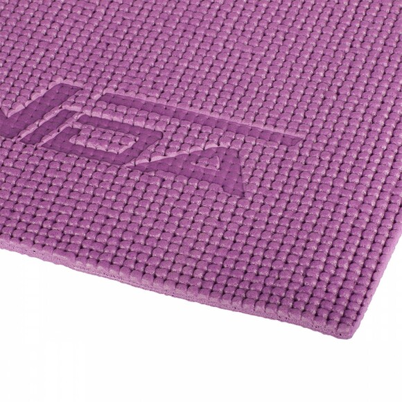Килимок для йоги та фітнесу SportVida Violet PVC 6 мм (SV-HK0052) фото 8