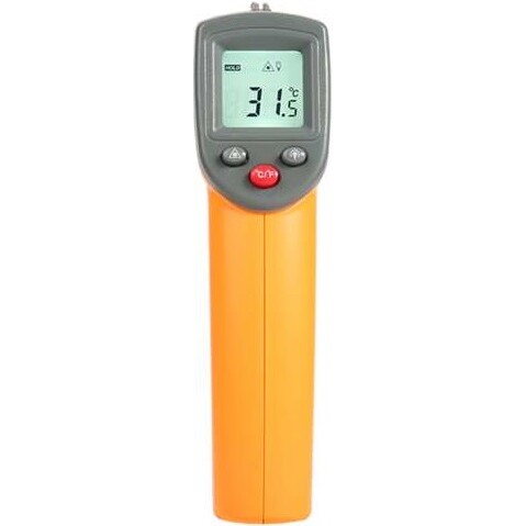 Безконтактний інфрачервоний термометр (пірометр) Benetech -50-380°C (GM320) фото 2