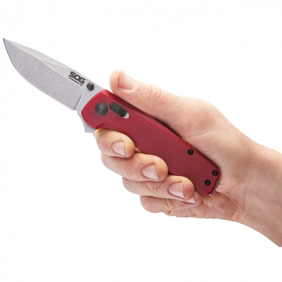 Нож SOG Terminus XR G10 Crimson (TM1023-BX) изображение 7