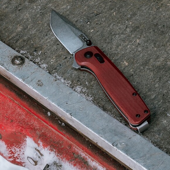Нож SOG Terminus XR G10 Crimson (TM1023-BX) изображение 8