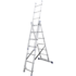 Трехсекционная алюминиевая лестница VIRASTAR Triomax Pro 3x7 ступеней (TS6107)