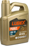 Моторное масло LUBEX PRIMUS SJA 0W20 API SN/RC, 4 л (61467)