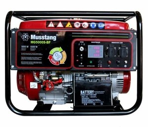 Генератор Musstang MG5000S-BF/32A бензин-газ з електростартером