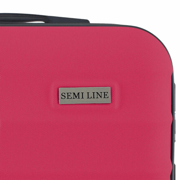 Чемодан Semi Line 20 (S) Dark Rose T5633-1 (DAS302593) изображение 9