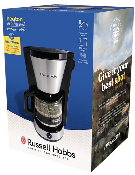 Краплинна кавоварка Russell Hobbs Heaton Coffee Maker (27400-56) фото 6