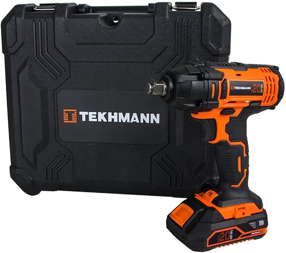 Гайкокрут ударний акумуляторний Tekhmann TIW-300/i20 kit (848398) фото 8