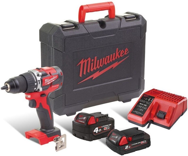 

Аккумуляторная ударная дрель-шуруповерт Milwaukee M18 CBLPD-422C (4933472116)