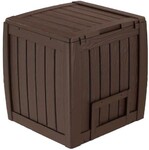 Компостер Keter Deco Composter 340 л, коричневый с дном 3253929000171