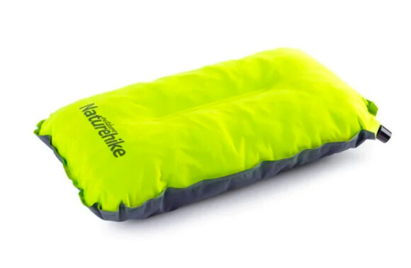 Самонадувні подушка Naturehike Sponge automatic Inflatable Pillow UPD NH17A001-L green (6927595746240)