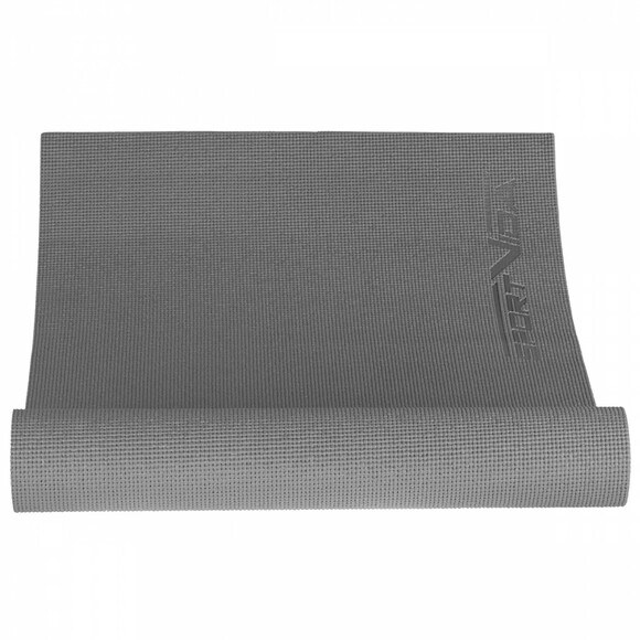 Коврик для йоги и фитнеса SportVida Grey PVC 6 мм (SV-HK0054) изображение 4