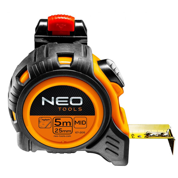 Рулетка Neo Tools 5 мx25 мм (67-205)