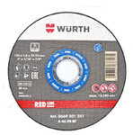 Круг отрезной Wurth BLUE-ST-SR-TH1,6-BR22,23-D125MM RED LINE 0669201251