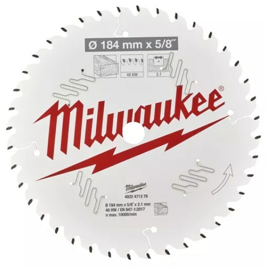 

Пильный диск Milwaukee PFTE 184х5/8"х2.1мм 40 зубьев (4932471379)