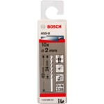 Набор сверл Bosch HSS-G 2мм (2608595051) 10 шт
