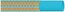 Шланг для поливу Rudes 5 Зірок ORANGE LINES 1'' 18 м (2200000065865)