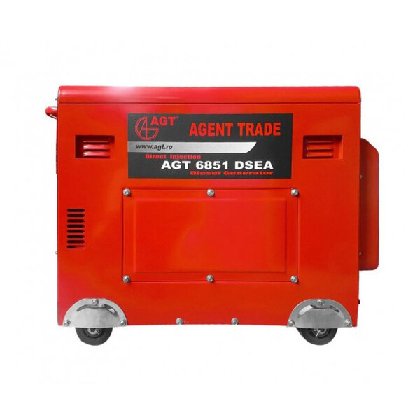 Дизельный генератор AGT 6851DSEA + блок автоматики ATS6851S + HGM420N изображение 5