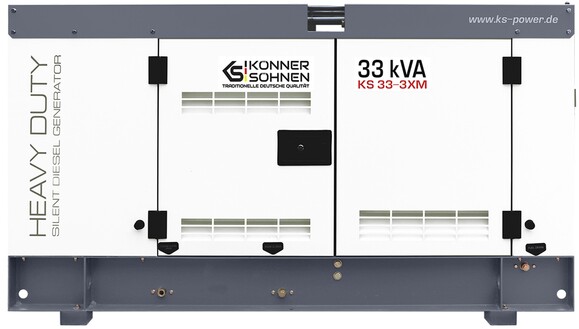 Дизельний генератор Konner&Sohnen KS 33-3XM фото 3