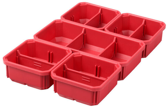 Запасные контейнеры для тонких органайзеров Milwaukee PACKOUT 5 шт. (4932478301)