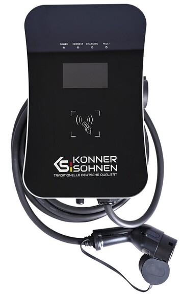 Зарядна станція для електромобілів Konner&Sohnen KS X16/3 (380В, 16А)