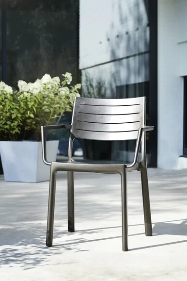 Садовое кресло Keter Metaline Armrest (249183) изображение 2