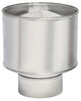 Волпер (дефлектор) ДЫМОВЕНТ из нержавеющей стали AISI 304, 110, 0.5 мм