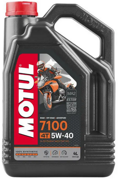 Моторное масло Motul 7100 4T, 5W40 4 л (104087)