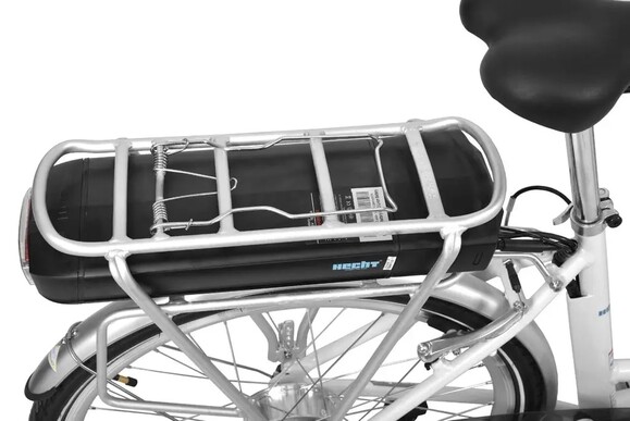 Велосипед на акумуляторній батареї HECHT PRIME WHITE фото 4