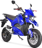 Електромотоцикл ROODER M21, синій (804-M21/2000Bl)