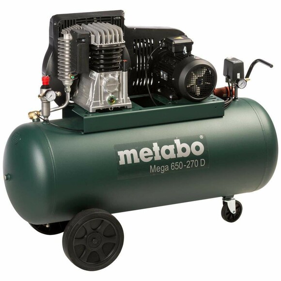 Компрессор Metabo Mega 650-270 D (601543000) изображение 2